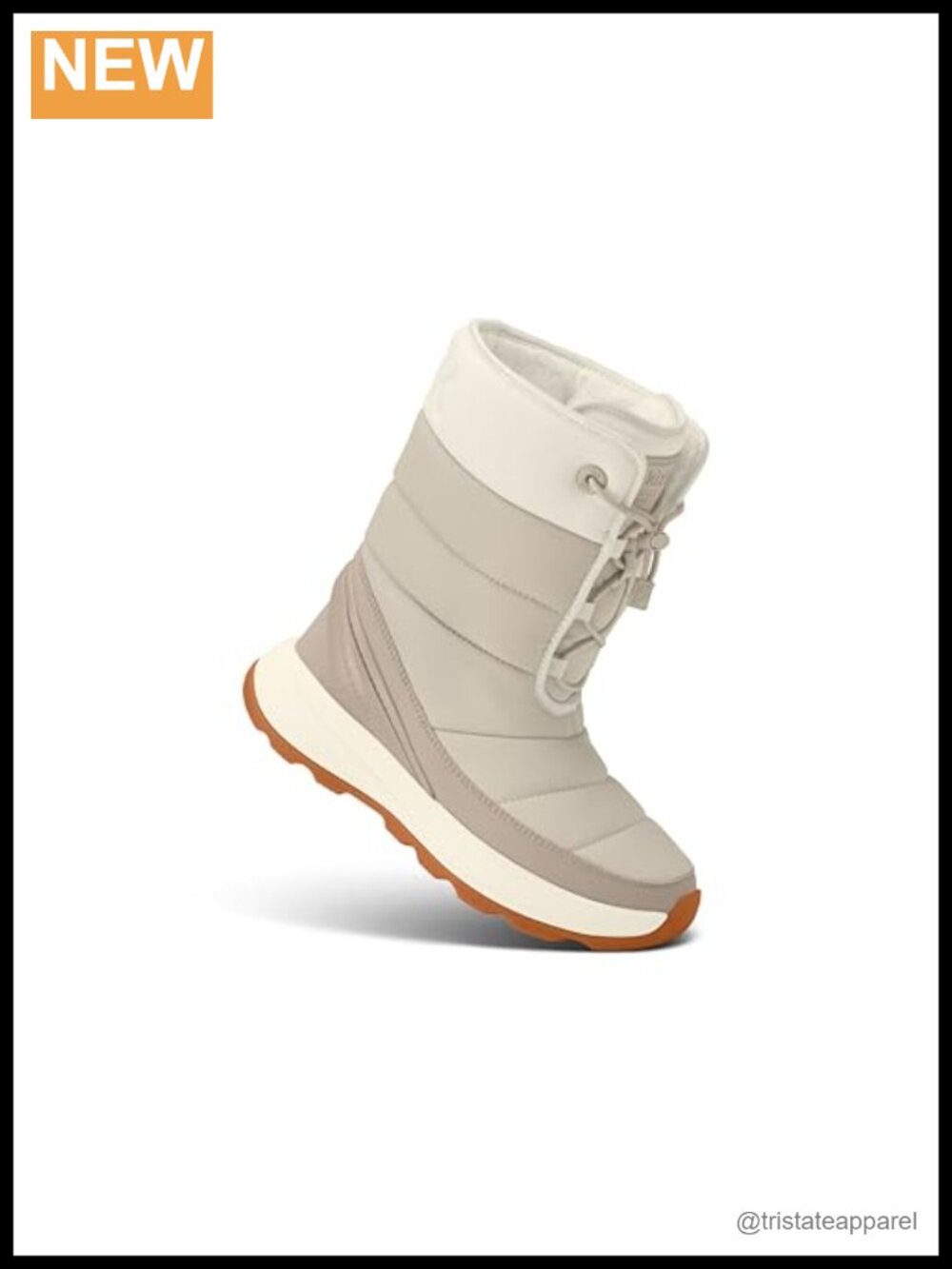 Women's Faux Fur Lined Slip On Snow Boots, Hands-Free Winter Booties with
